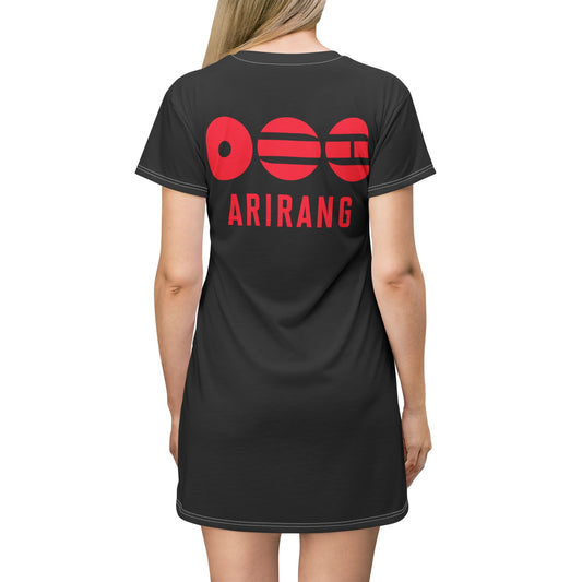 BTS Is Back Arirang T-Shirt Dress – K‑Pop Fan Apparel