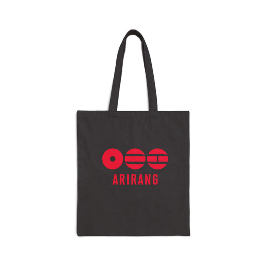 BTS Is Back Cotton Canvas Tote — ARIRANG K-Pop Fan Bag