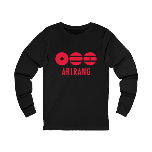 Arirang Graphic Long Sleeve Tee — Korean Folk Song Music Shirt