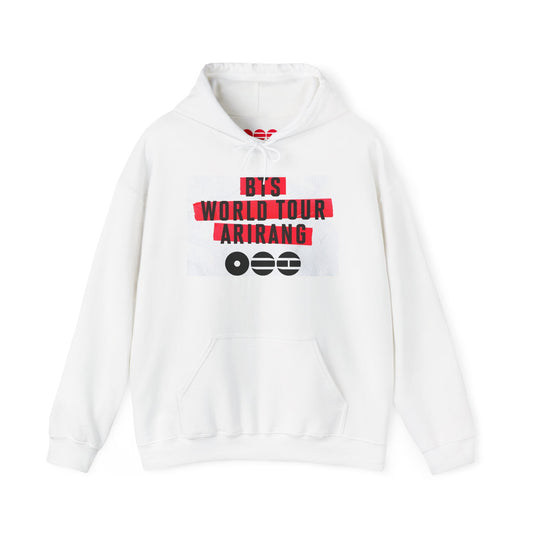 BTS World Tour Arirang Hoodie — 사랑해요 아리랑 Fan Sweatshirt