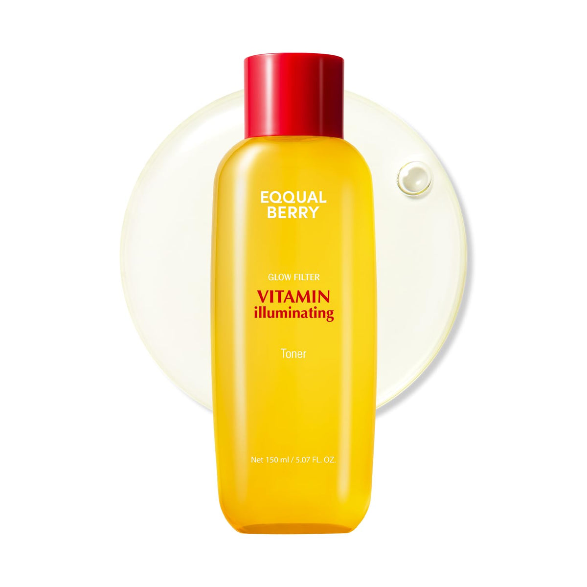 EQQUALBERRY Tónico Iluminador con Vitaminas - Iluminador con Vitamina C y Niacinamida al 3%