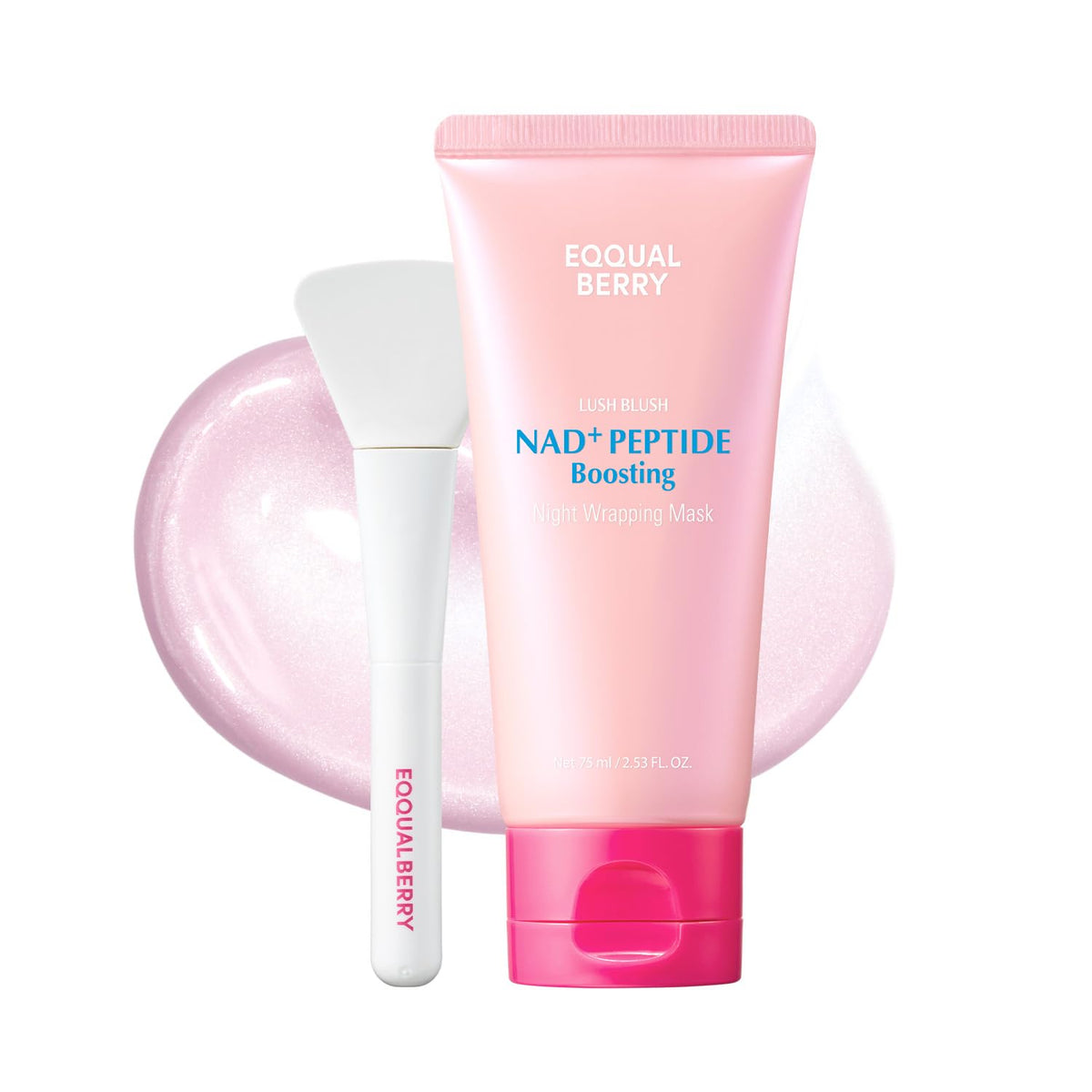 EQQUALBERRY NAD+ Mascarilla nocturna potenciadora de péptidos